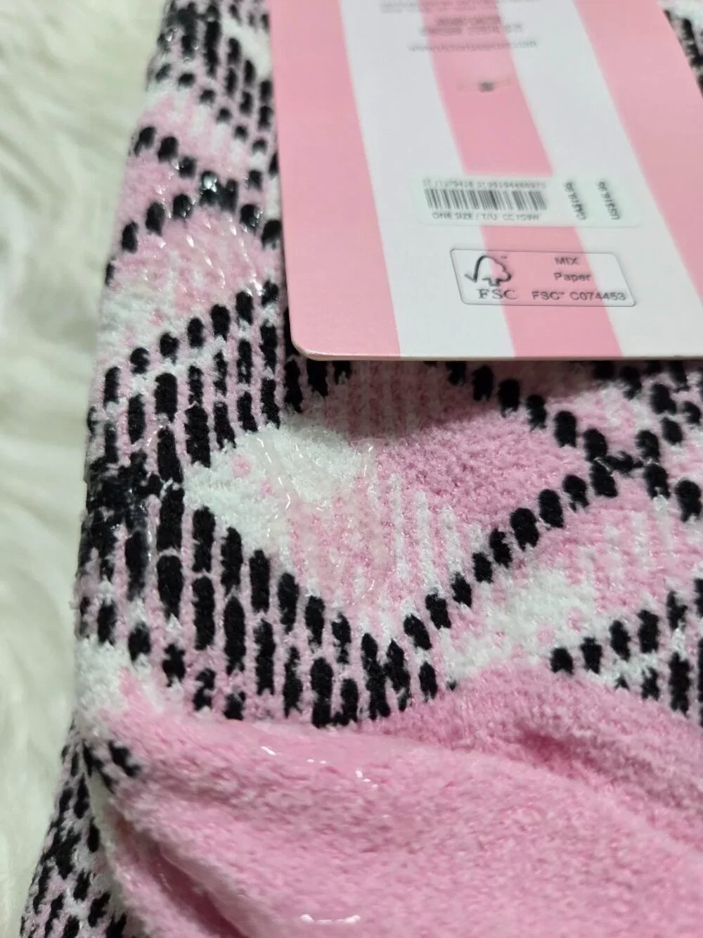 Victoria's Secret Plush Gripper Socks